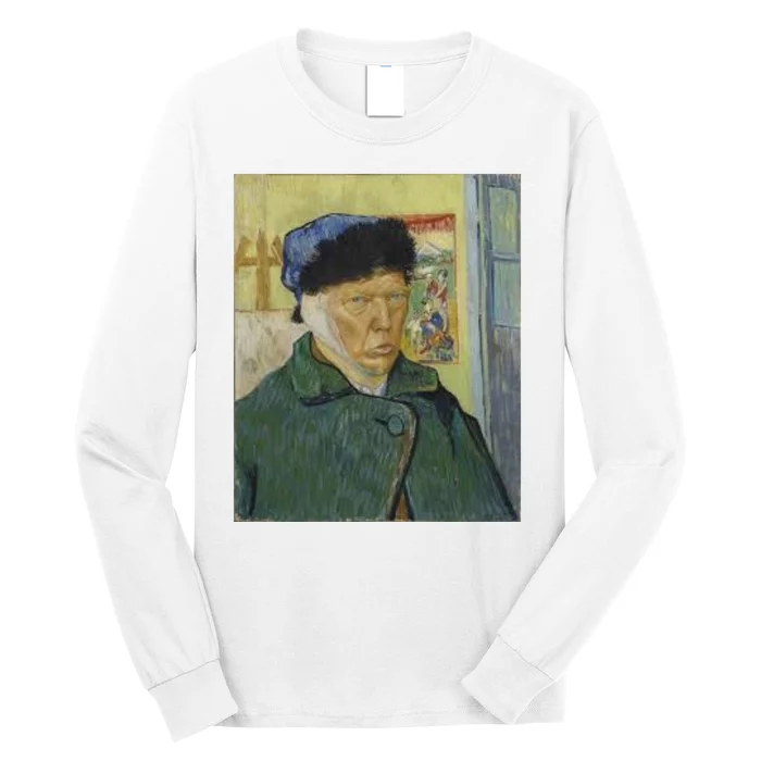 Trump Vincent Van Gogh Funny 2024 Long Sleeve Shirt