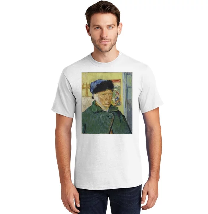 Trump Vincent Van Gogh Funny 2024 Tall T-Shirt