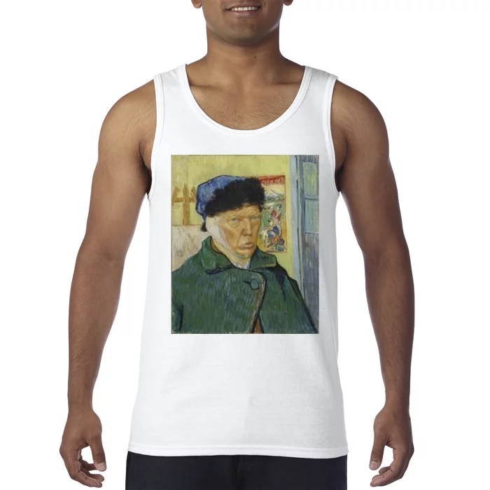 Trump Vincent Van Gogh Funny 2024 Tank Top