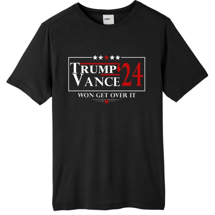 Trump Vance Won Get Over It President Inauguration Day 2025 ChromaSoft Performance T-Shirt