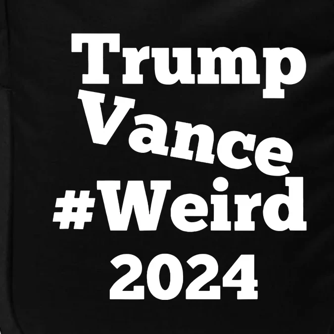 Trump Vance Weird Creepy 2024 Impact Tech Backpack