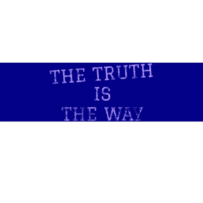 Truth Vintage Weathered Throwback Gift Bumper Sticker