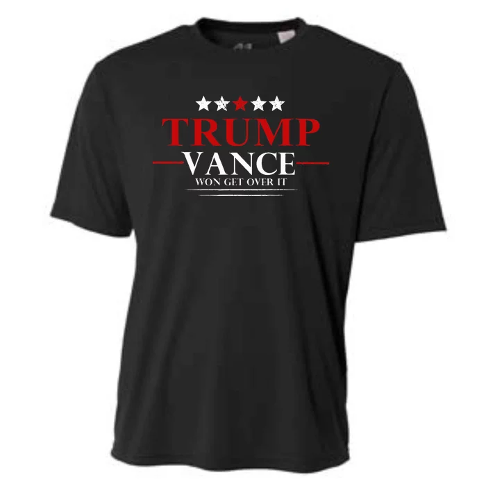 Trump Vance Won Get Over It President Inauguration Day 2025 Cooling Performance Crew T-Shirt