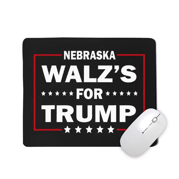 Trump Vance WalzS For Trump Nebraska Mousepad