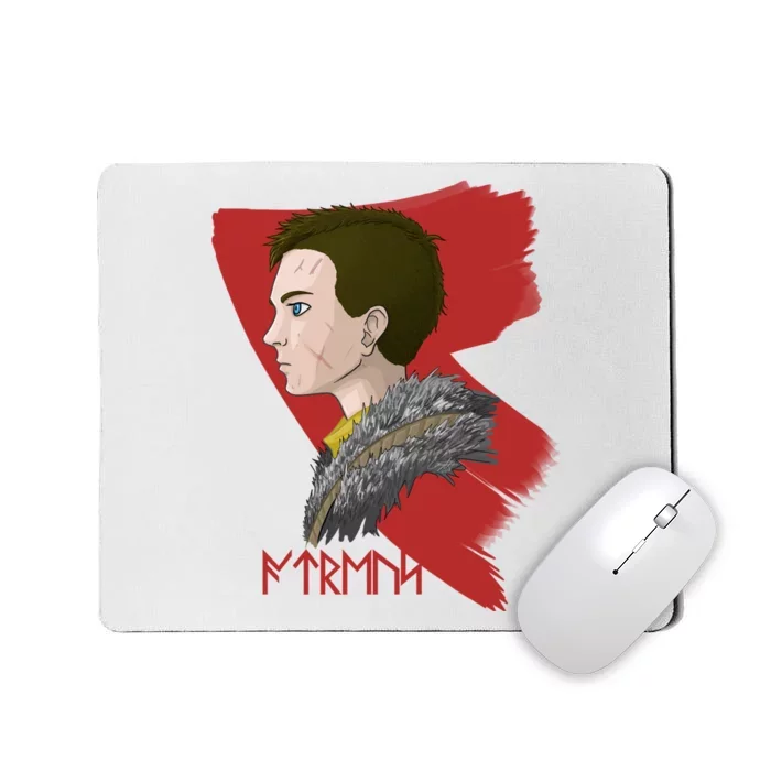 The Viking Warrior Mousepad