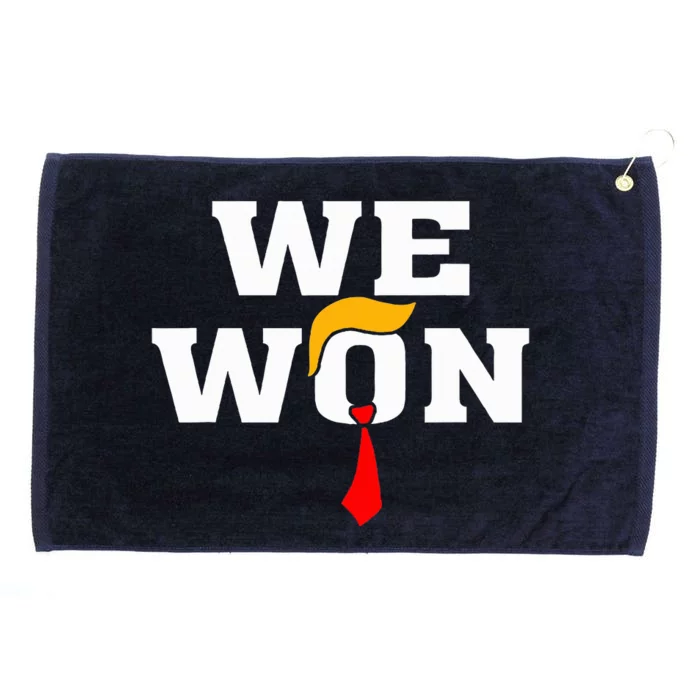 Trump Vance We Won Win Inauguration Day 2025 47th President Grommeted Golf Towel