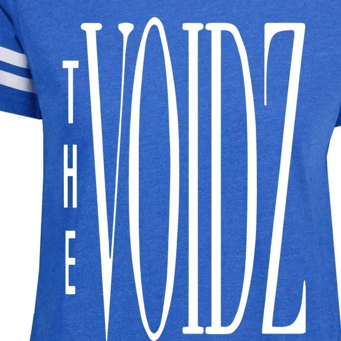 The Voidz White Stretch Enza Ladies Jersey Football T-Shirt