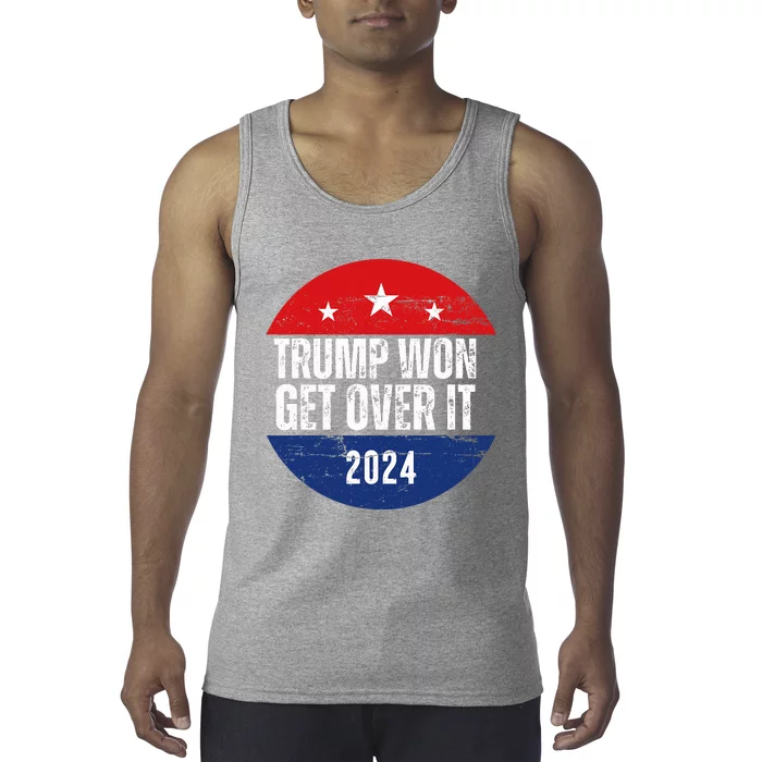 Trump Won 2024 Trump President Tank Top