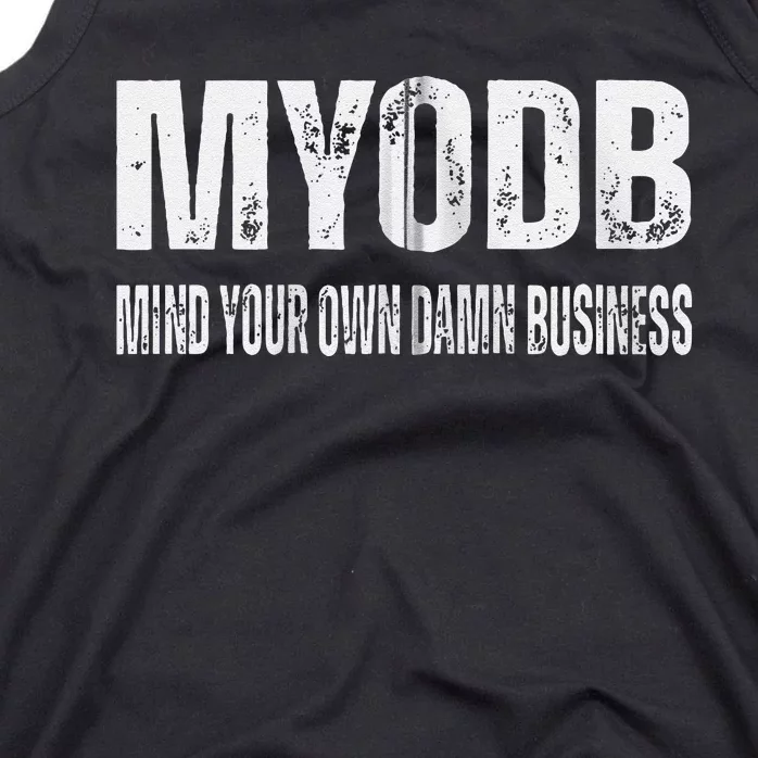 Tim Walz 2024 Mind Your Own Damn Business Tank Top