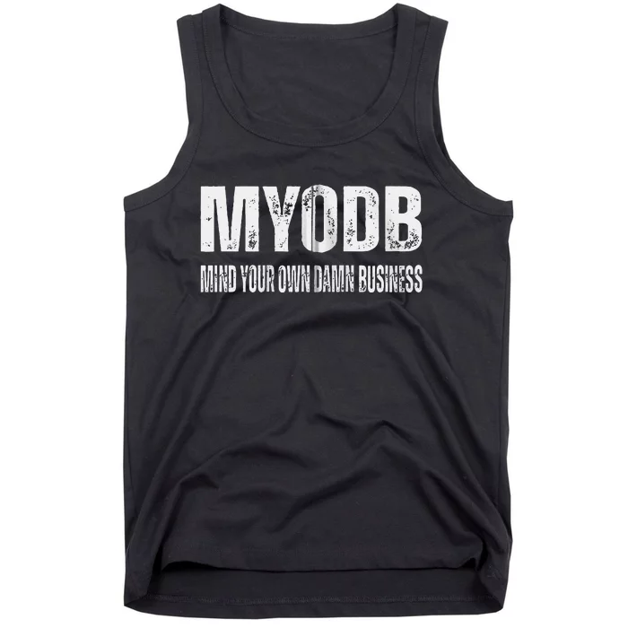 Tim Walz 2024 Mind Your Own Damn Business Tank Top