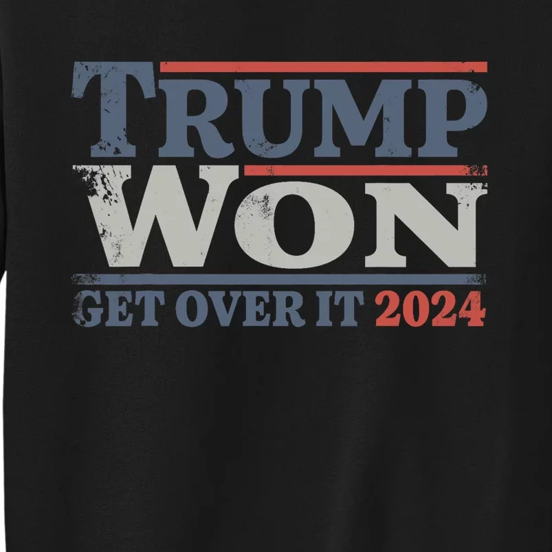 Trump Won 2024 Election President Trump Won Sweatshirt