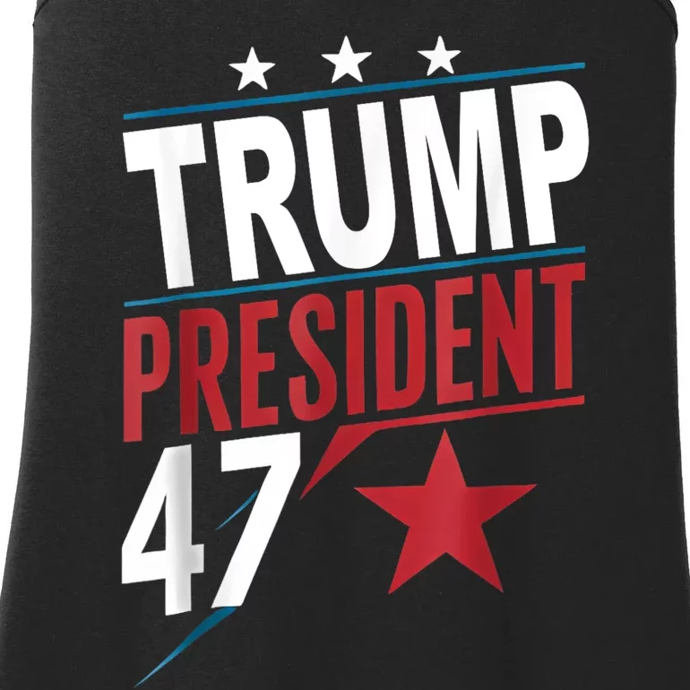 Trump Wins 2024 Election Trump Won 2024 Ladies Essential Tank