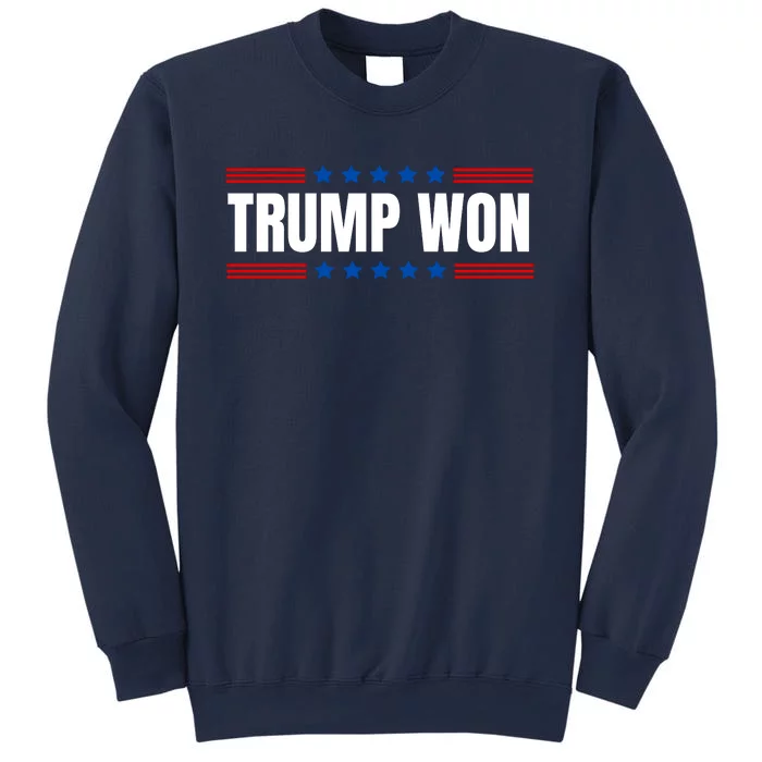 Trump Wins 2024 Election Trump Won 2024 Sweatshirt