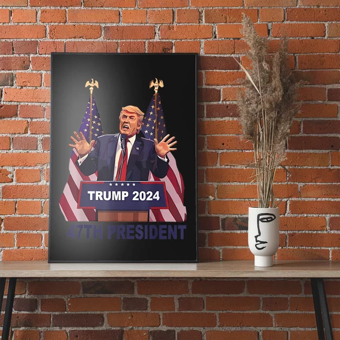 Trump Wins 2024 Presidential Election 2024 Donald Trump Wins Us Presidency Poster