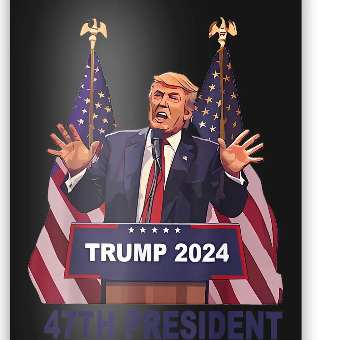 Trump Wins 2024 Presidential Election 2024 Donald Trump Wins Us Presidency Poster