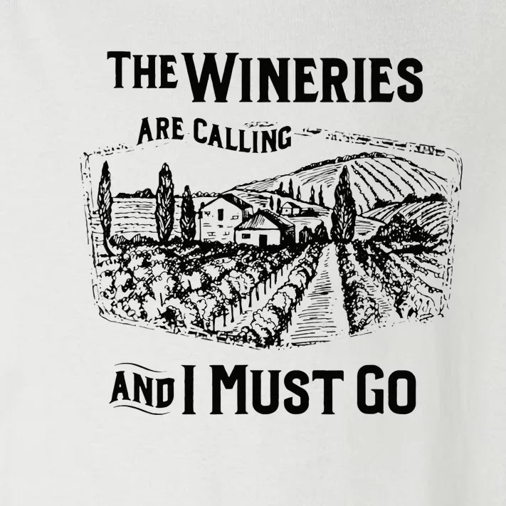 The Wineries Are Calling And I Must Go Wine Lover Country Toddler Long Sleeve Shirt