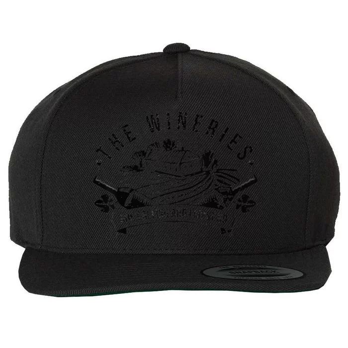 The Wineries Are Calling And I Must Go Wine Lover Wool Snapback Cap