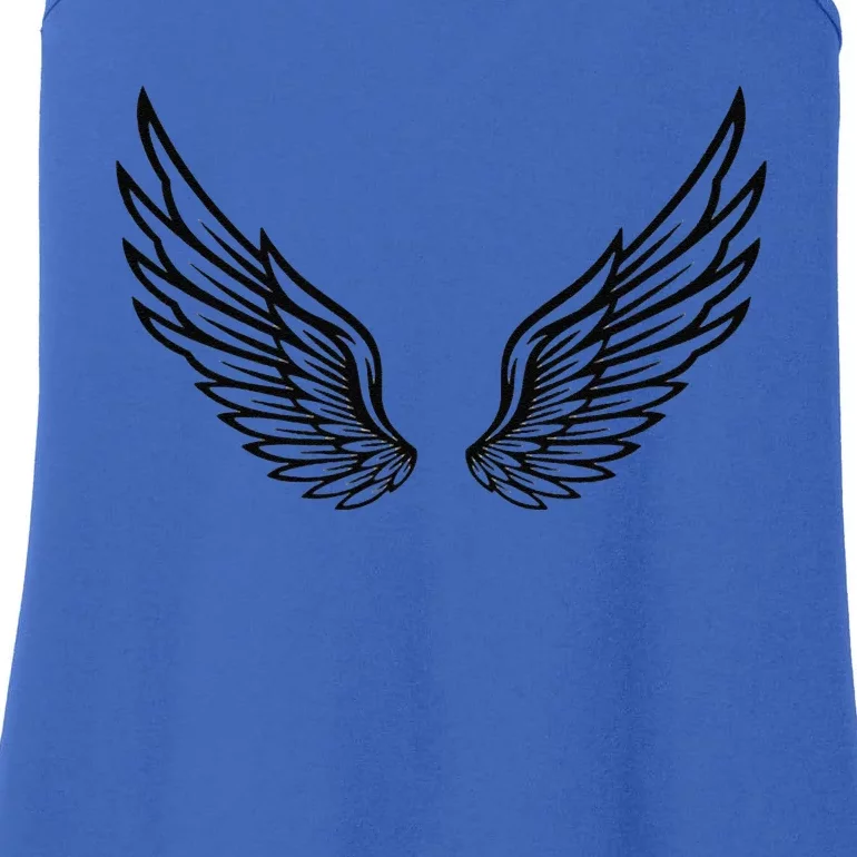 Tattoo Wings Angel Wings Mobile Phone Cover Hoodie Wings Ladies Essential Tank