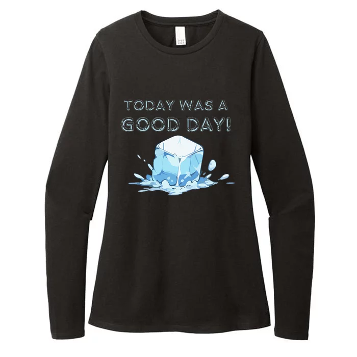 Today Was A Good Day Cute With Water Splashes Womens CVC Long Sleeve Shirt