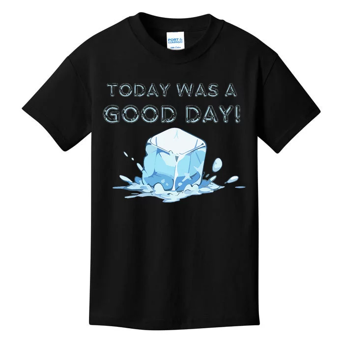 Today Was A Good Day Cute With Water Splashes Kids T-Shirt