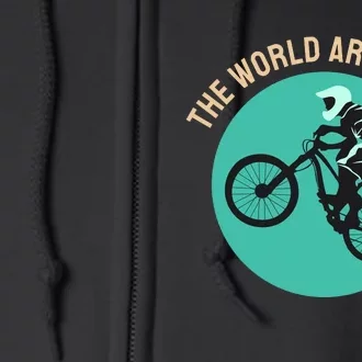 The World Around Me Full Zip Hoodie