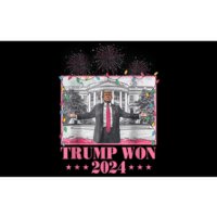 Trump Won Again 2024 Election President 47 Th Bumper Sticker