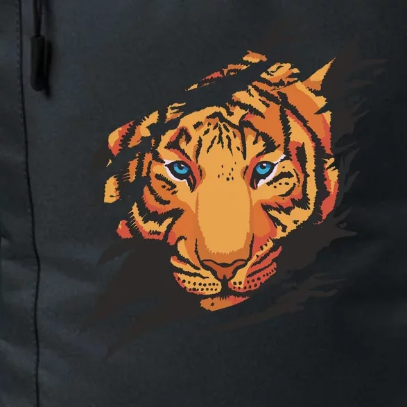 Tiger Wild Animal Ripped Daily Commute Backpack