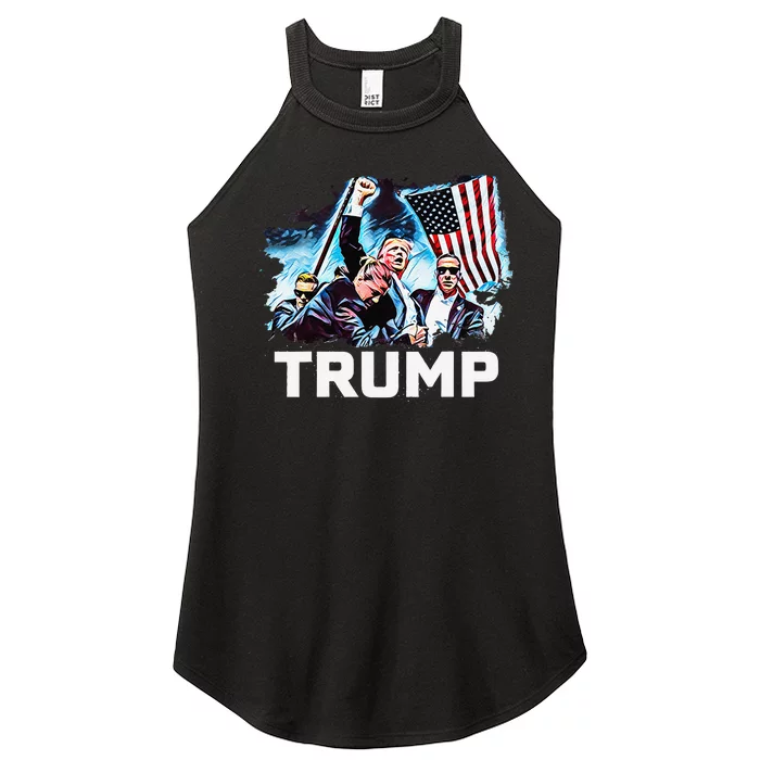 Trump Will Be Legend Women’s Perfect Tri Rocker Tank