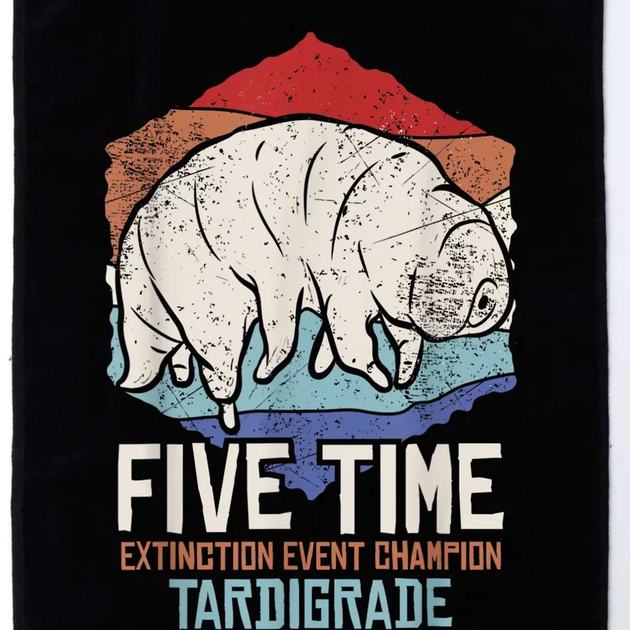 Tardigrade Water Bear Extinction Event Champion Print Platinum Collection Golf Towel