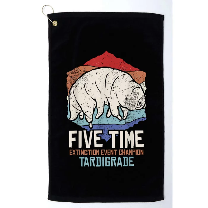 Tardigrade Water Bear Extinction Event Champion Print Platinum Collection Golf Towel