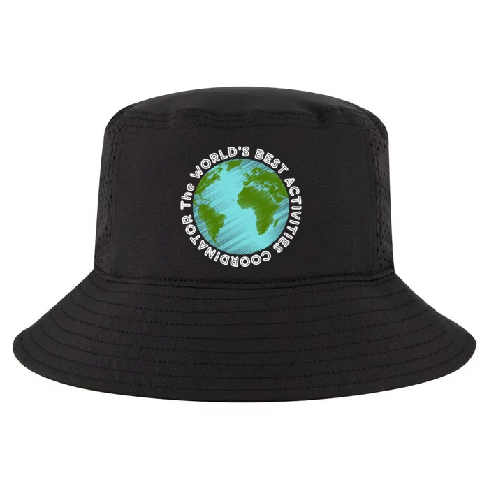 WORLD'S BEST ACTIVITIES COORDINATOR Cool Comfort Performance Bucket Hat