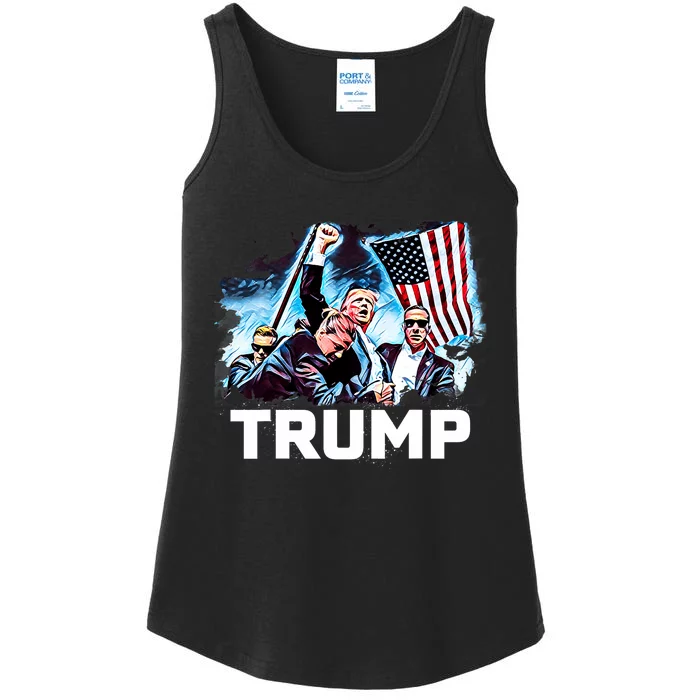 Trump Will Be Legend Ladies Essential Tank