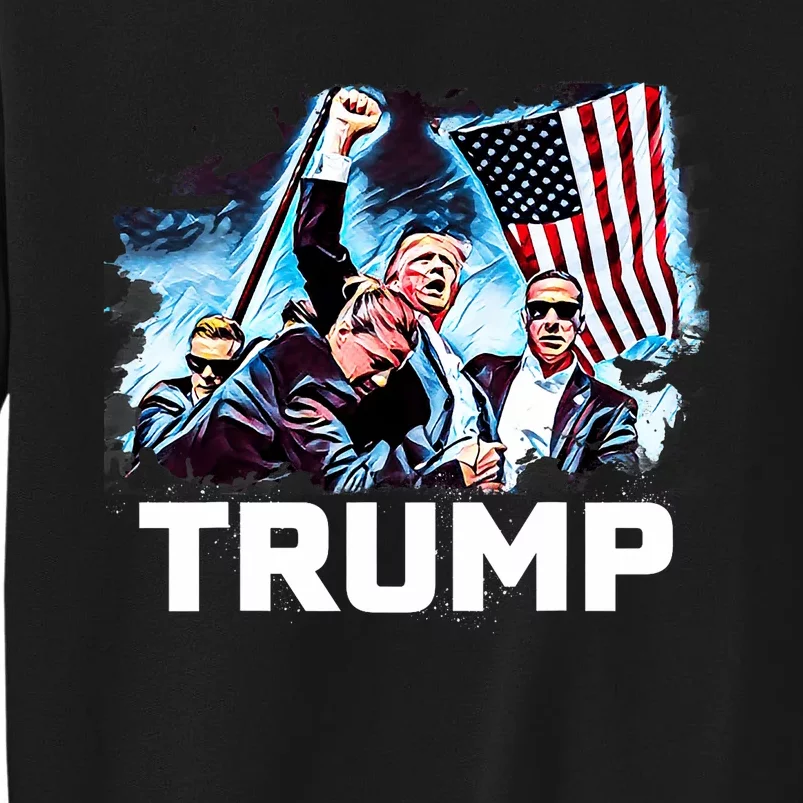 Trump Will Be Legend Tall Sweatshirt