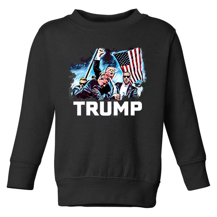 Trump Will Be Legend Toddler Sweatshirt