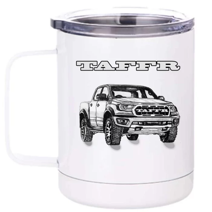 Taffr Worlds Best Pickup Truck Great Funny Gift Front & Back 12oz Stainless Steel Tumbler Cup