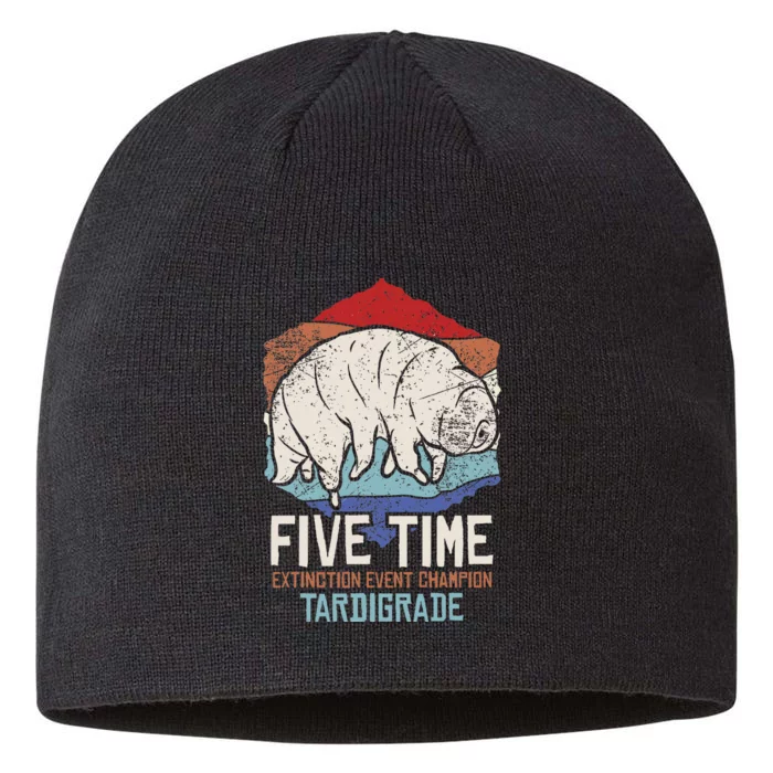 Tardigrade Water Bear Extinction Event Champion Print 8 1/2in Sustainable Knit Beanie