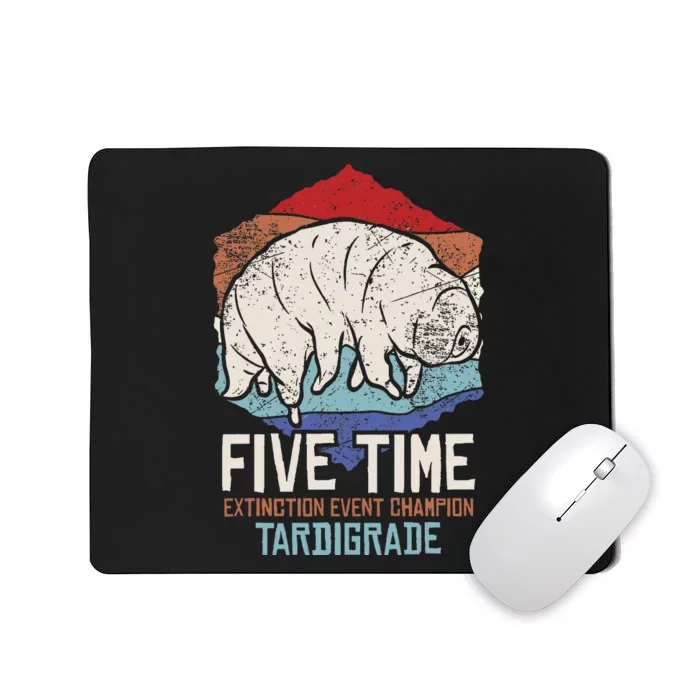 Tardigrade Water Bear Extinction Event Champion Print Mousepad