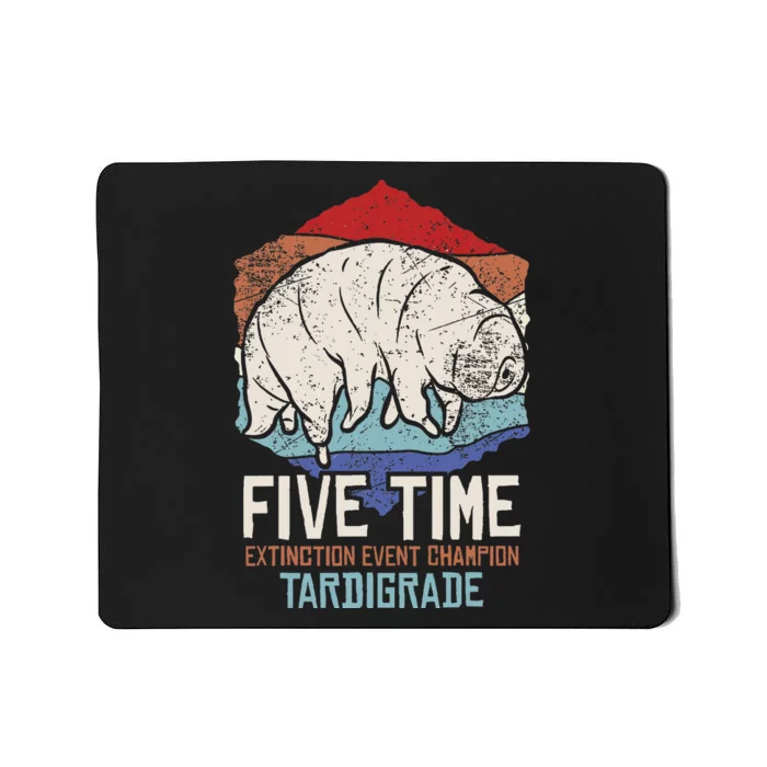 Tardigrade Water Bear Extinction Event Champion Print Mousepad