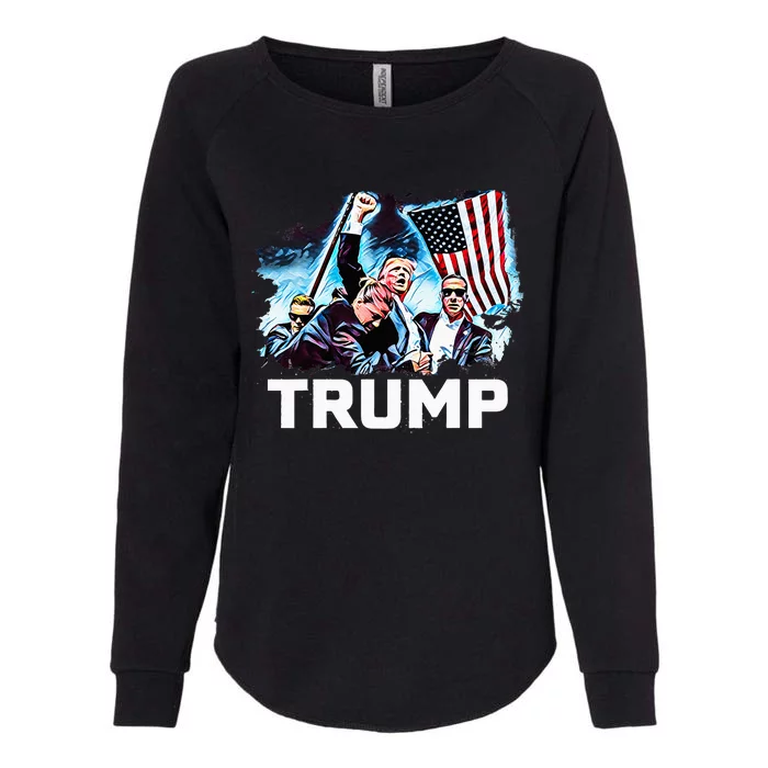 Trump Will Be Legend Womens California Wash Sweatshirt