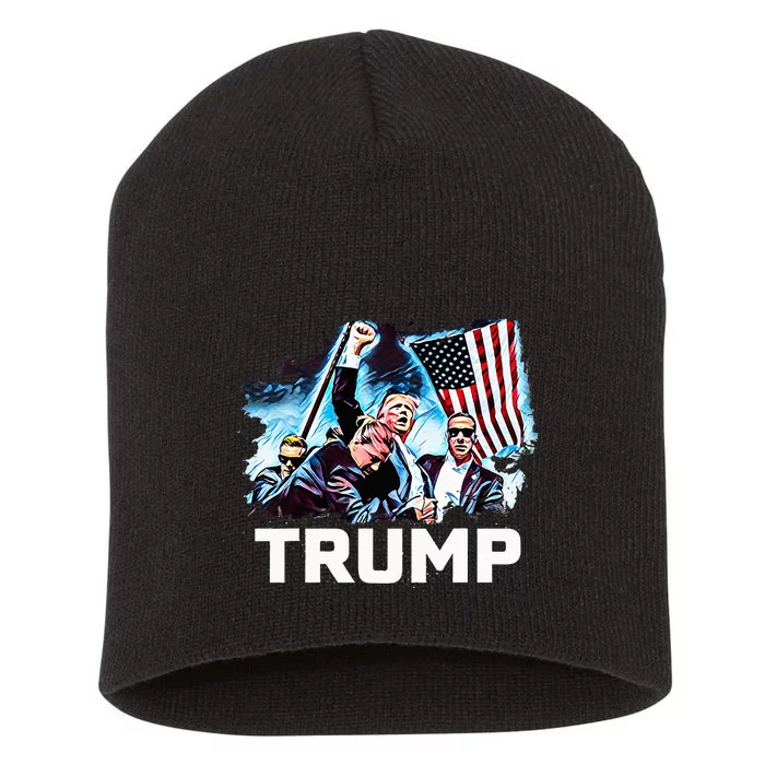 Trump Will Be Legend Short Acrylic Beanie