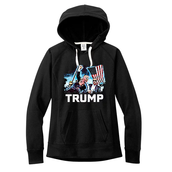 Trump Will Be Legend Women's Fleece Hoodie