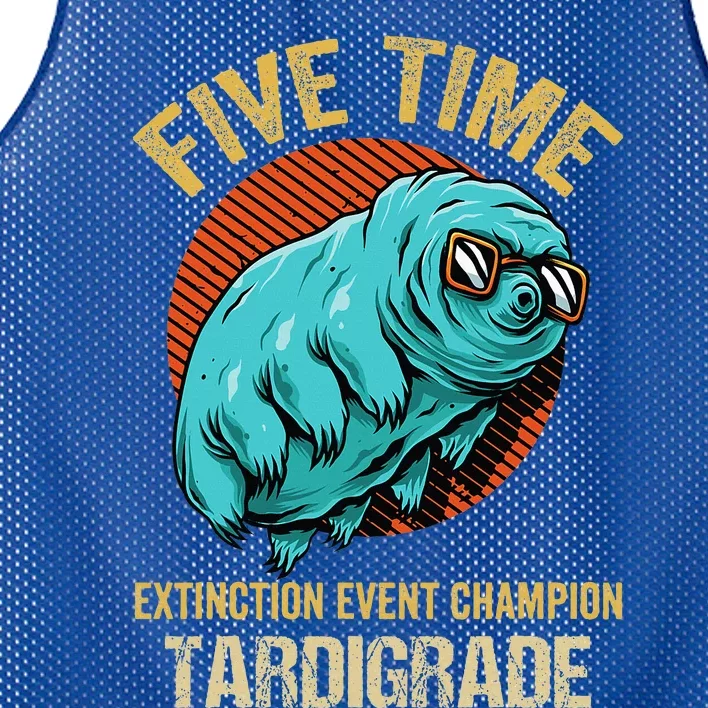 Tardigrade Water Bear Extinction Event Champion Microbiology Mesh Reversible Basketball Jersey Tank