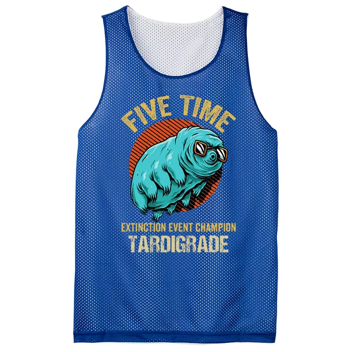 Tardigrade Water Bear Extinction Event Champion Microbiology Mesh Reversible Basketball Jersey Tank