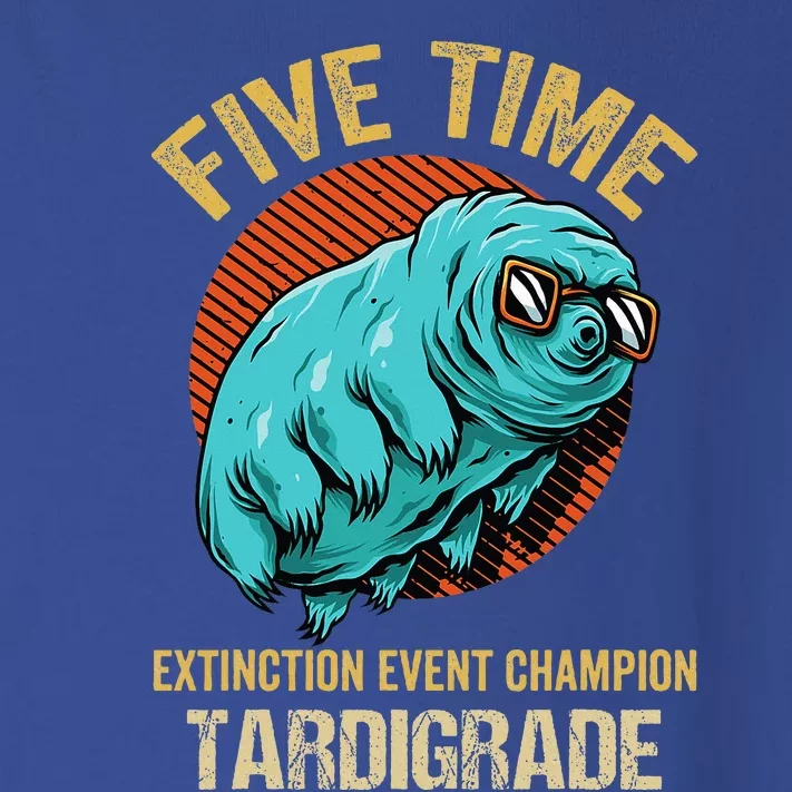 Tardigrade Water Bear Extinction Event Champion Microbiology Toddler Long Sleeve Shirt