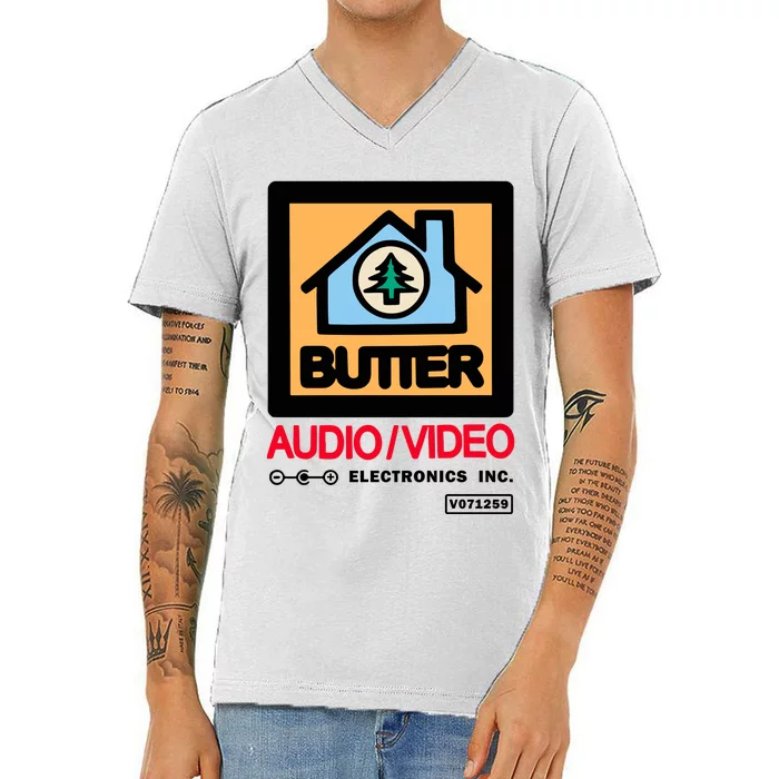 Tommyinnit Wearing Butter Goods Appliances V-Neck T-Shirt