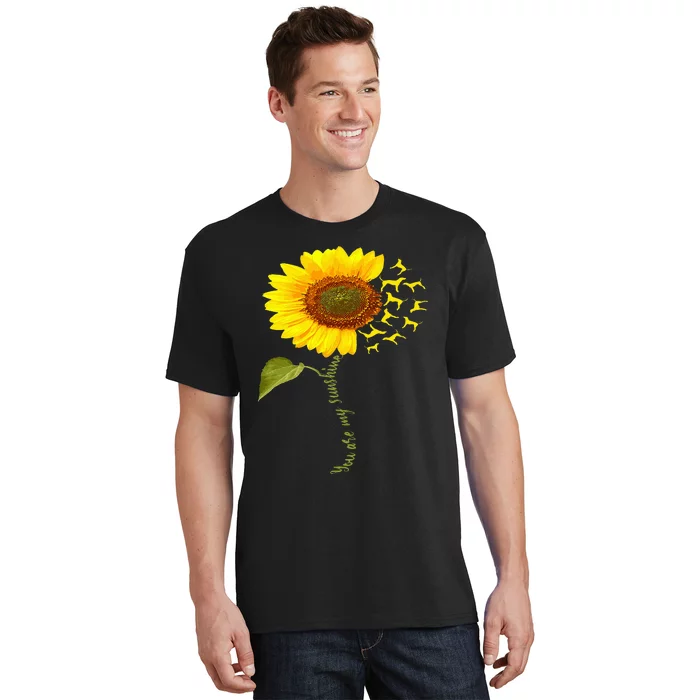 Treeing Walker Coonhound Sunflower T-Shirt