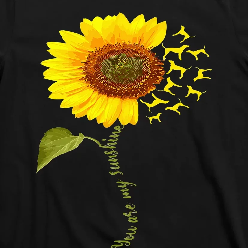 Treeing Walker Coonhound Sunflower T-Shirt