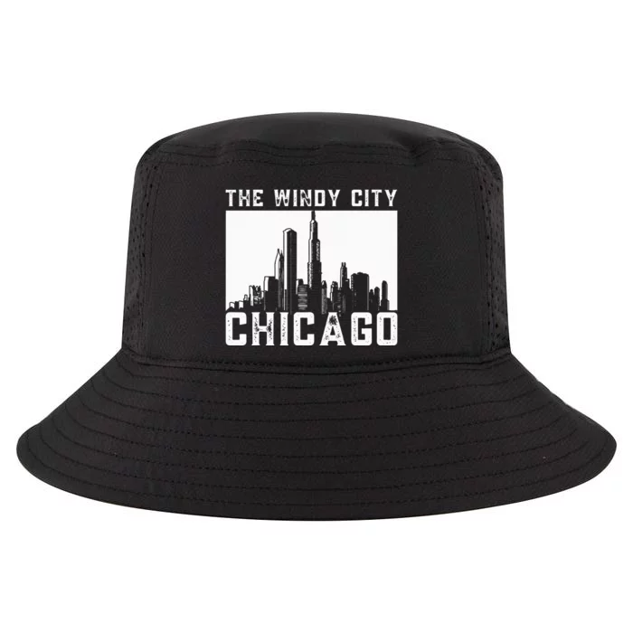 The Windy City Chicago Cool Comfort Performance Bucket Hat