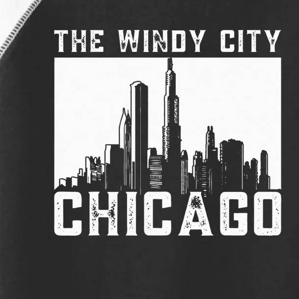 The Windy City Chicago Toddler Fine Jersey T-Shirt