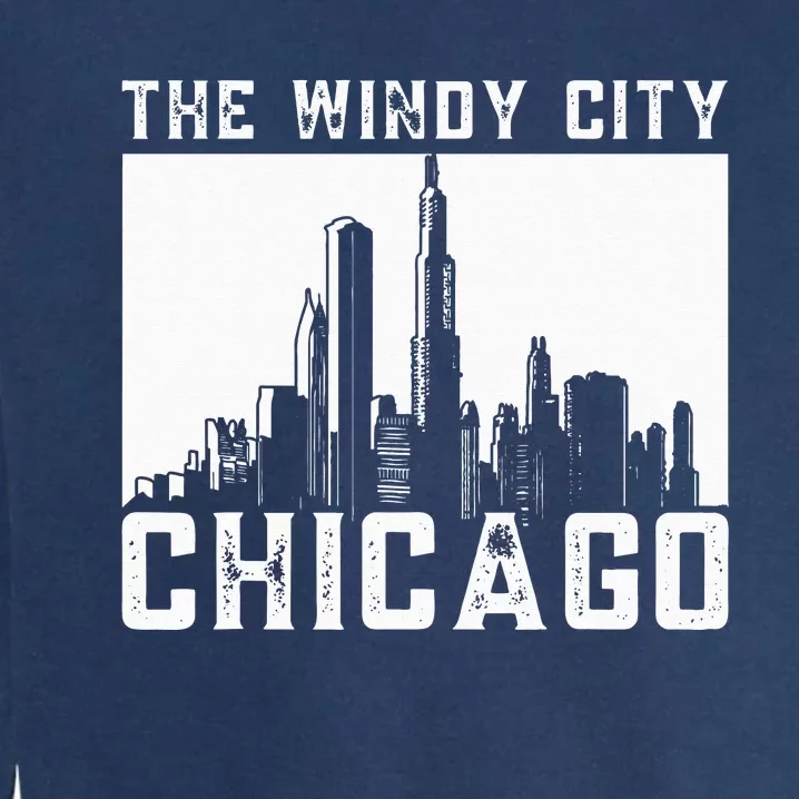 The Windy City Chicago Garment-Dyed Sweatshirt